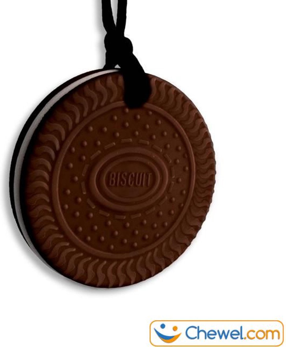 Bijtketting Kauwketting | Koekjes! | Bruin | Chewel ®